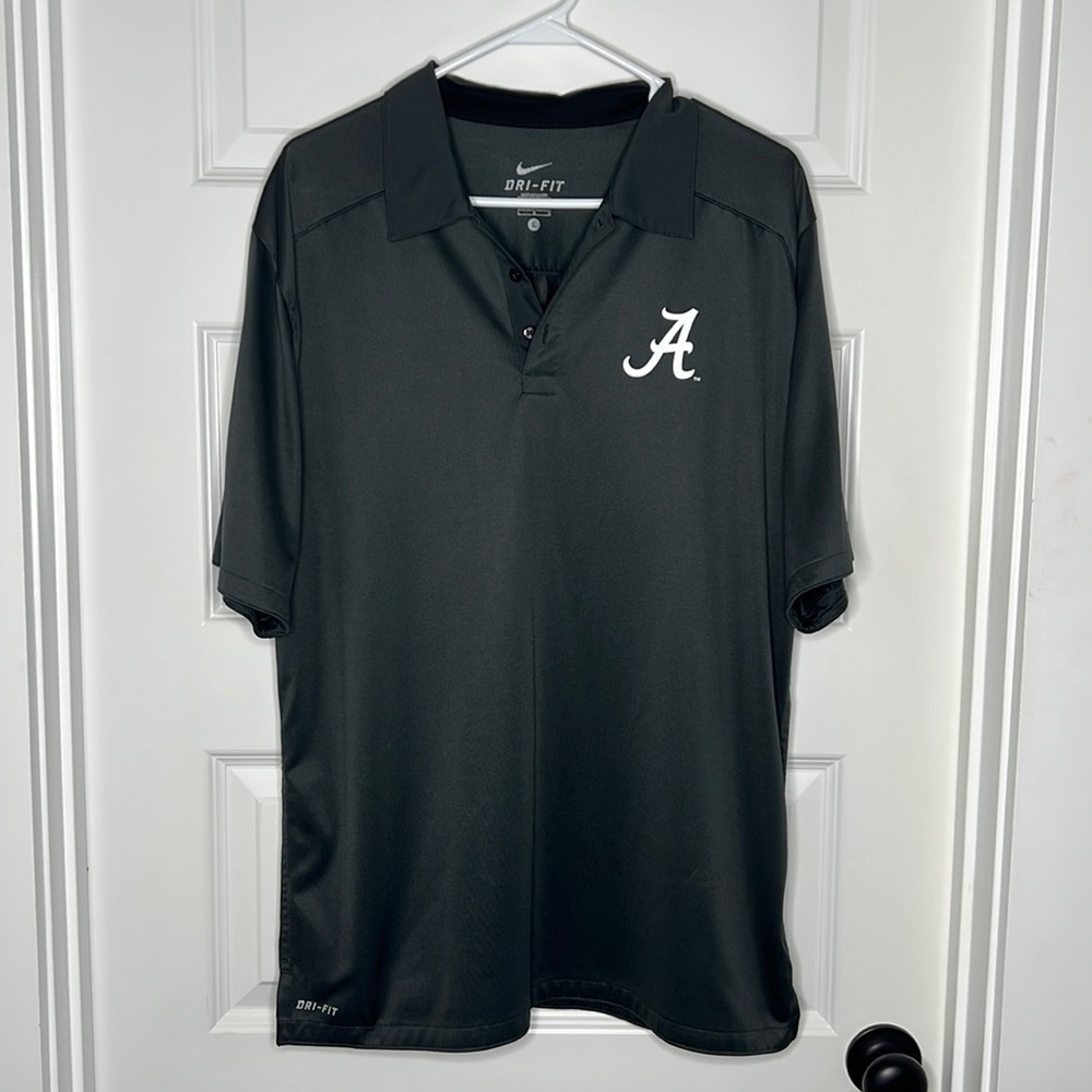 Alabama Nike Dry fit polo sz lg